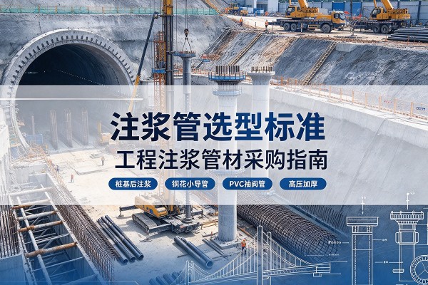 铁门关注浆管选型标准