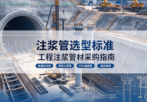 铁门关注浆管选型标准